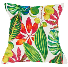 Load image into Gallery viewer, Botanical Burst Pink Velvet Cushion