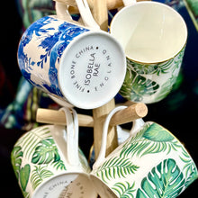Load image into Gallery viewer, Monstera Garden Green Fine China Mug

